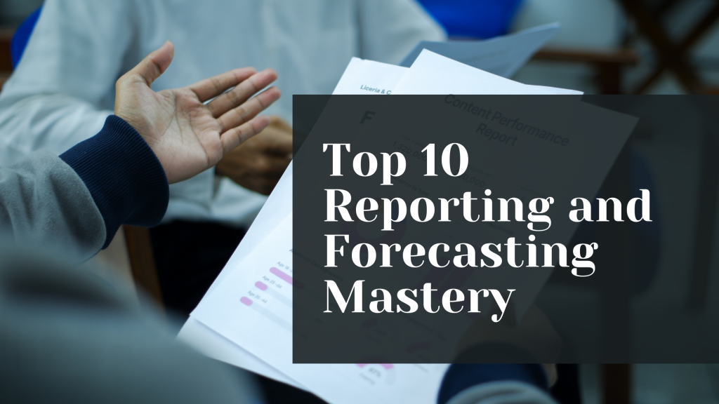 Reporting and Forecasting Mastery in Services (Excel Template)